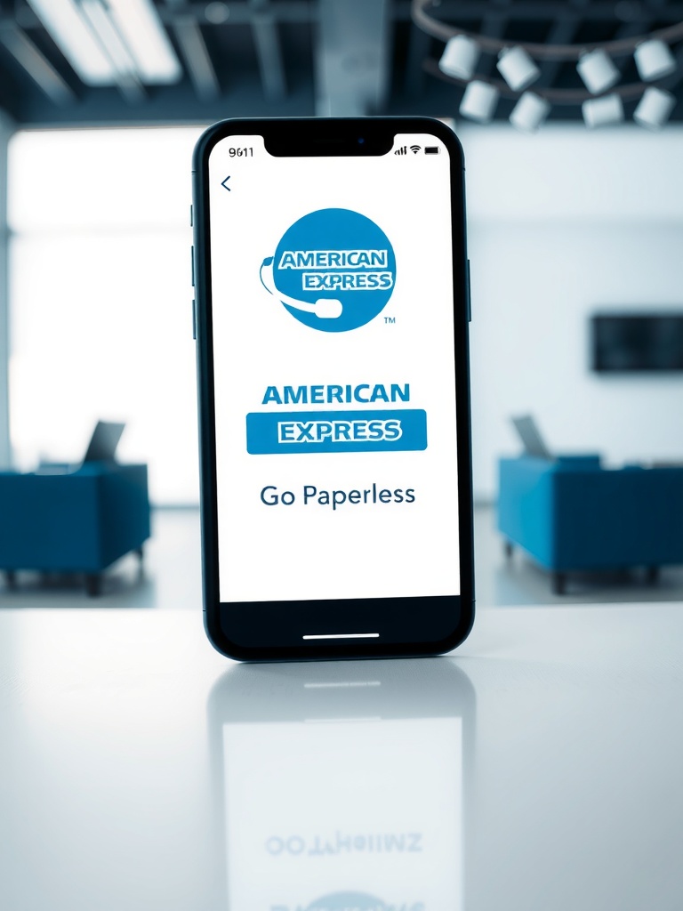 AmEx Paperless Statement IVR