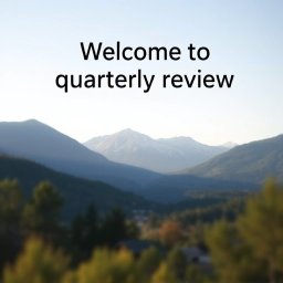 Quarterly Review Presentation